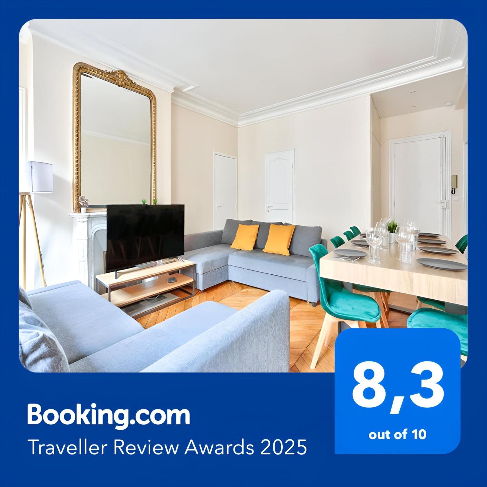 Arc De Triomphe Superbe Appartement Paris Free Netflix Экстерьер фото